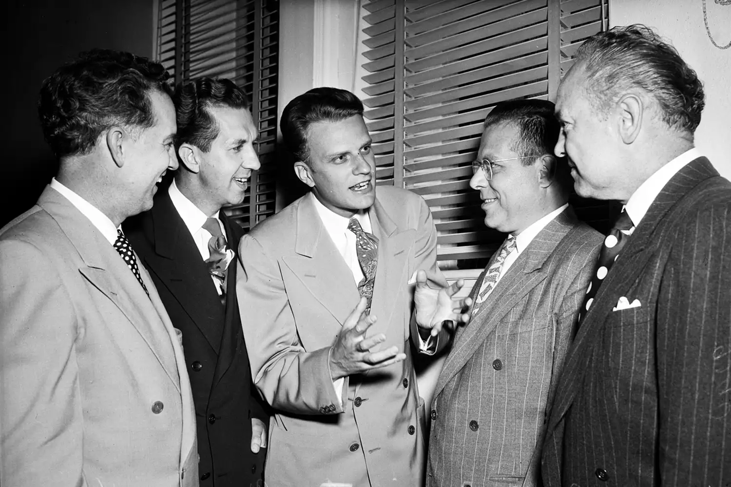 Billy Graham meets Jack MacArthur